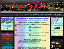 Tablet Screenshot of canary-propertyxpress.com